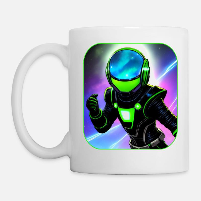 Weltraum Astronaut - Tasse - Weiß