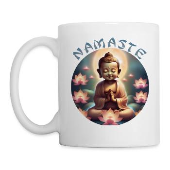 Namaste - Mug - white - Left