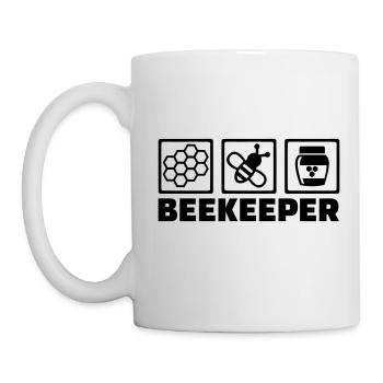Imker - Tasse - Weiß - Links