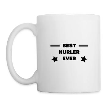 meilleur. Hurler. jamais - Mug blanc - blanc - Gauche