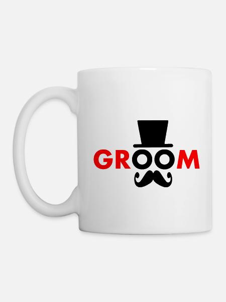 Groom - Tasse - Weiß