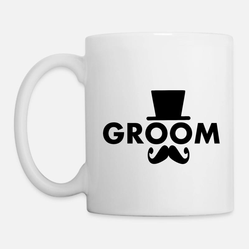 Groom - Tasse - Weiß