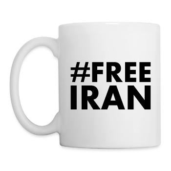 Free iran - Mug - white - Left