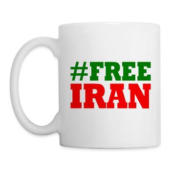 Free iran - Mug - white - Left