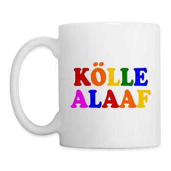 Kölle alaaf - Tasse - Weiß - Links