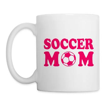 Soccer mom - Mug - white - Left