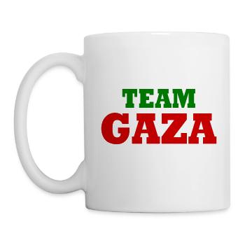 Team gaza - Mug - white - Left