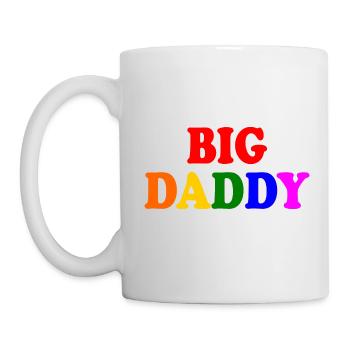 Big daddy - Tasse - Weiß - Links
