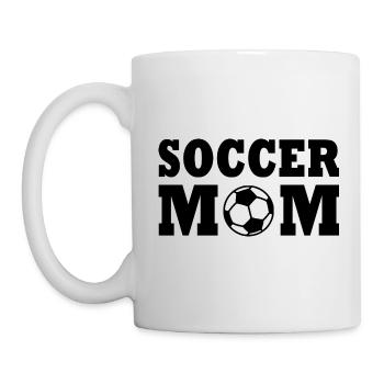 Soccer mom - Mug - white - Left