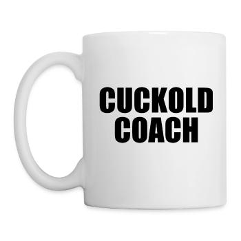 Cuckold coach - Mug - white - Left