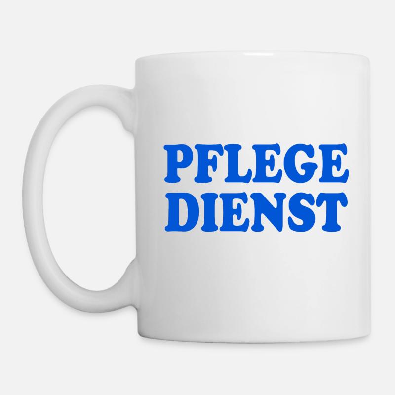 pflegedienst - Tasse - Weiß