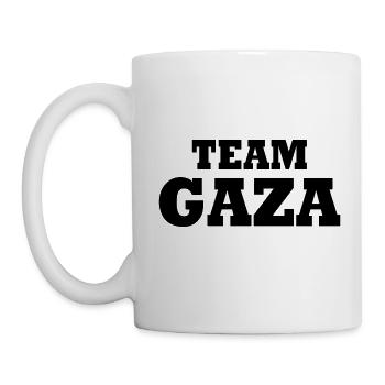 Team gaza - Mug - white - Left