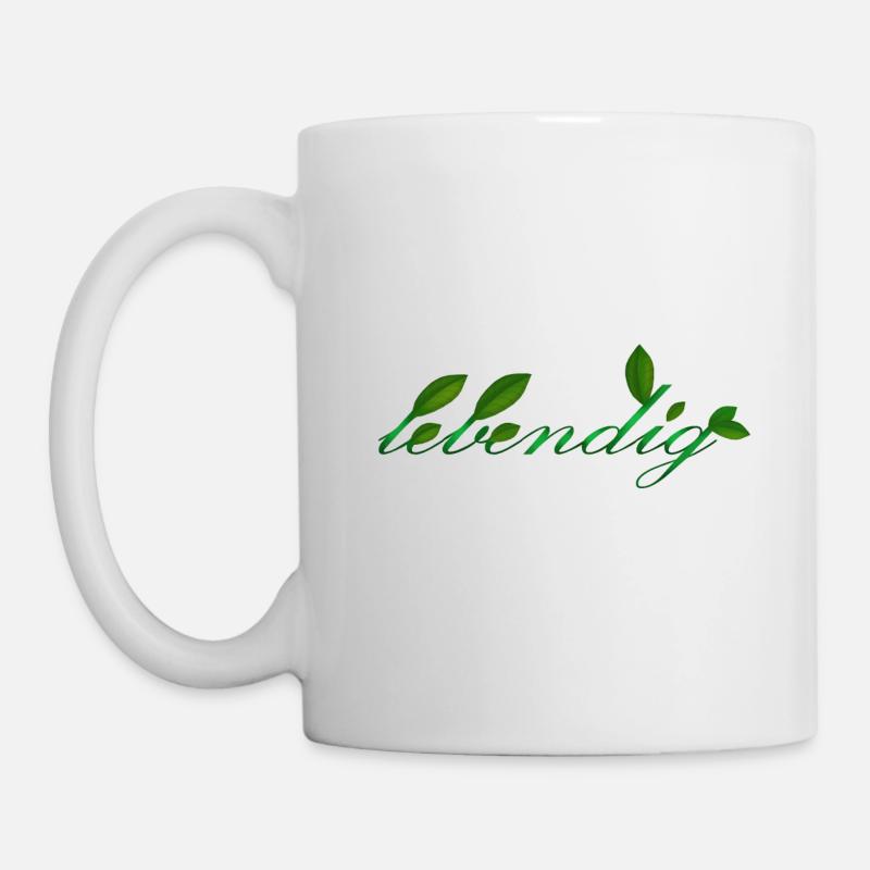 vivant - Mug blanc - blanc