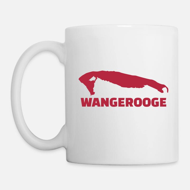 Wangerooge - Tasse - Weiß