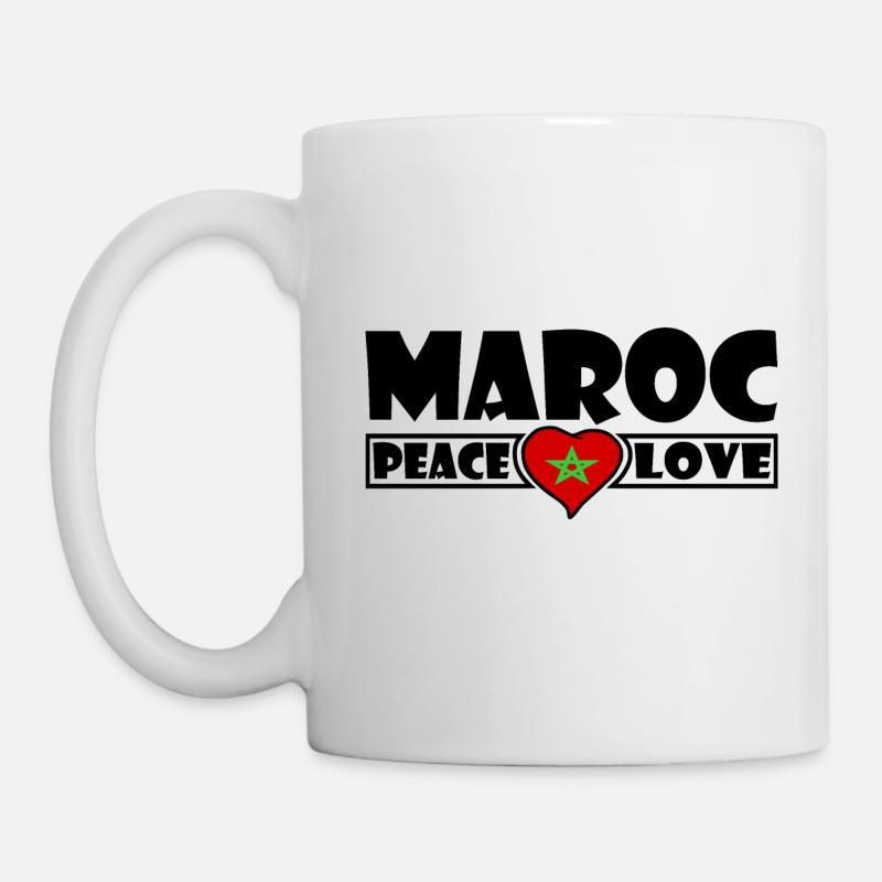 Maroc - Mug blanc - blanc