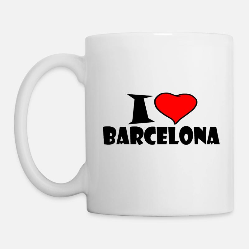 Barcelone - Mug blanc - blanc