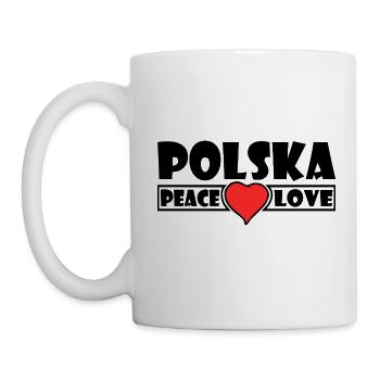 Polska - Polen - Tasse - Weiß - Links