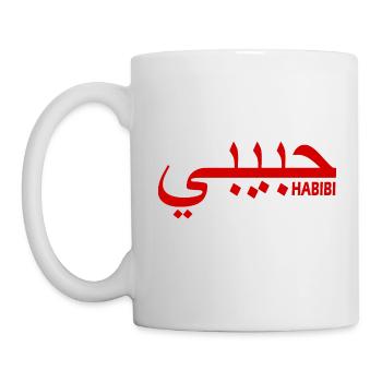 Habibi - Tasse - Weiß - Links