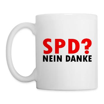 Spd - Tasse - Weiß - Links