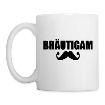 bräutigam - Tasse - Weiß - Links