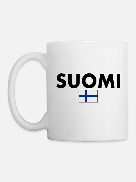 Suomi - Tasse - Weiß