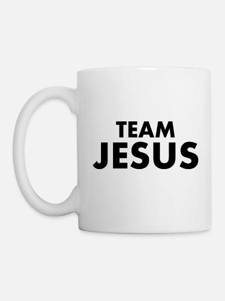 Team jesus - Tasse - Weiß