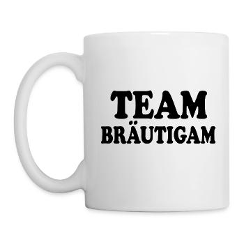 Team bräutigam - Tasse - Weiß - Links