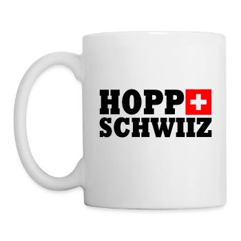 Hopp schwiiz - Mug - white - Left