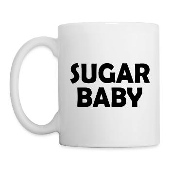 Sugar baby - Tasse - Weiß - Links