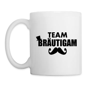 Team bräutigam - Tasse - Weiß - Links