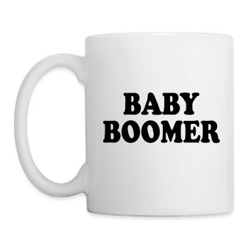 Baby boomer - Tasse - Weiß - Links