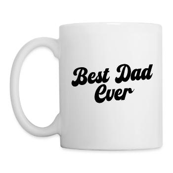 Bester Vater aller Zeiten - Tasse - Weiß - Links