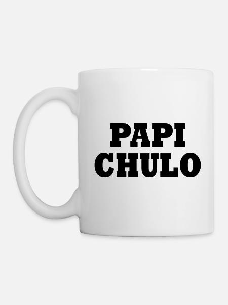 Papi chulo - Tasse - Weiß