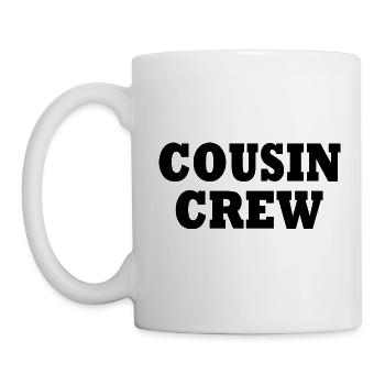 cousin crew - Mug - white - Left