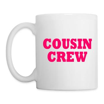 cousin crew - Mug - white - Left