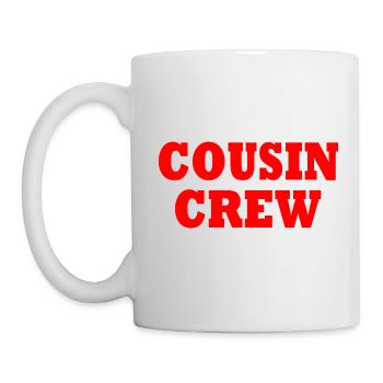cousin crew - Mug - white - Left