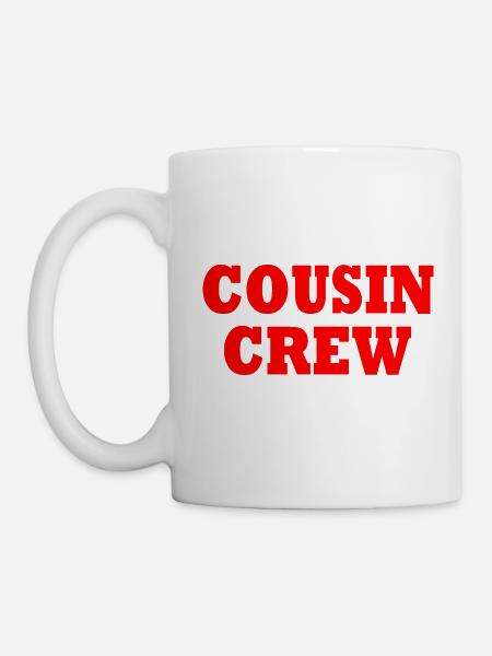 cousin crew - Tasse - Weiß