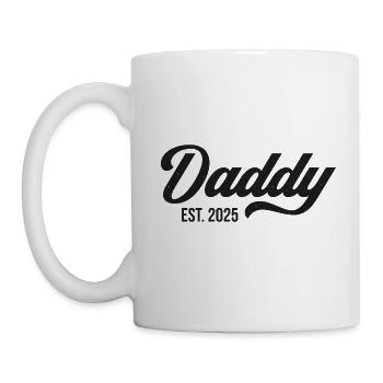 Papa Est 2025 - Mug blanc - blanc - Gauche