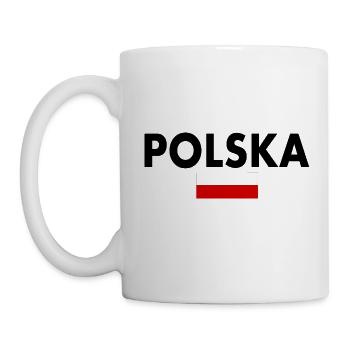 Polen - Tasse - Weiß - Links