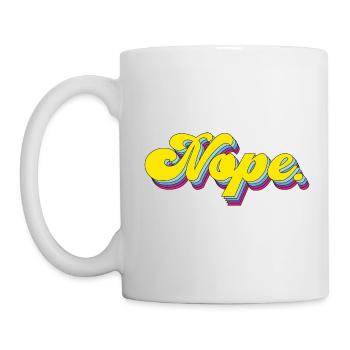 Nope - Mug - white - Left