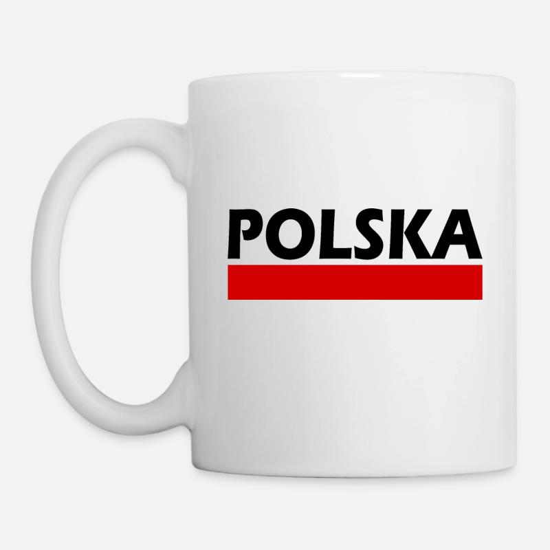 Pologne - Mug blanc - blanc