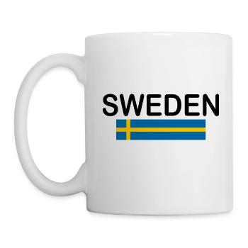 Suède - Mug blanc - blanc - Gauche