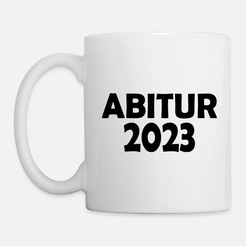 Abitur 2023 - Tasse - Weiß