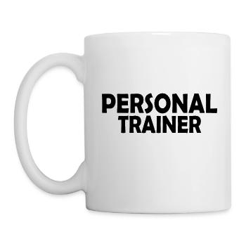Personal trainer - Mug - white - Left