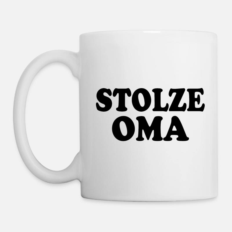 Stolze oma - Tasse - Weiß