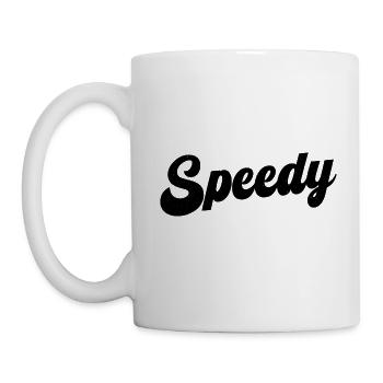 Rapide - Mug blanc - blanc - Gauche