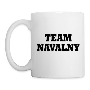 Team navalny - Tasse - Weiß - Links