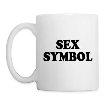 Sex symbol - Mug blanc - blanc - Gauche