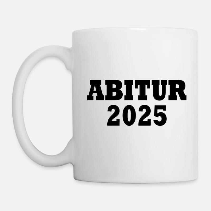 Abitur 2025 - Tasse - Weiß