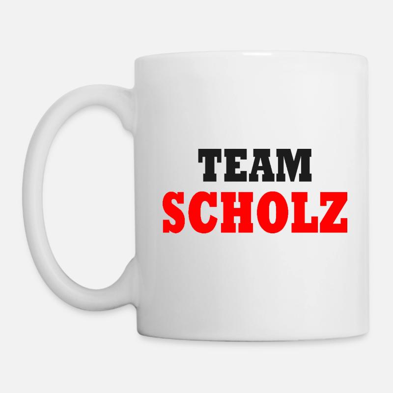 Team scholz - Tasse - Weiß